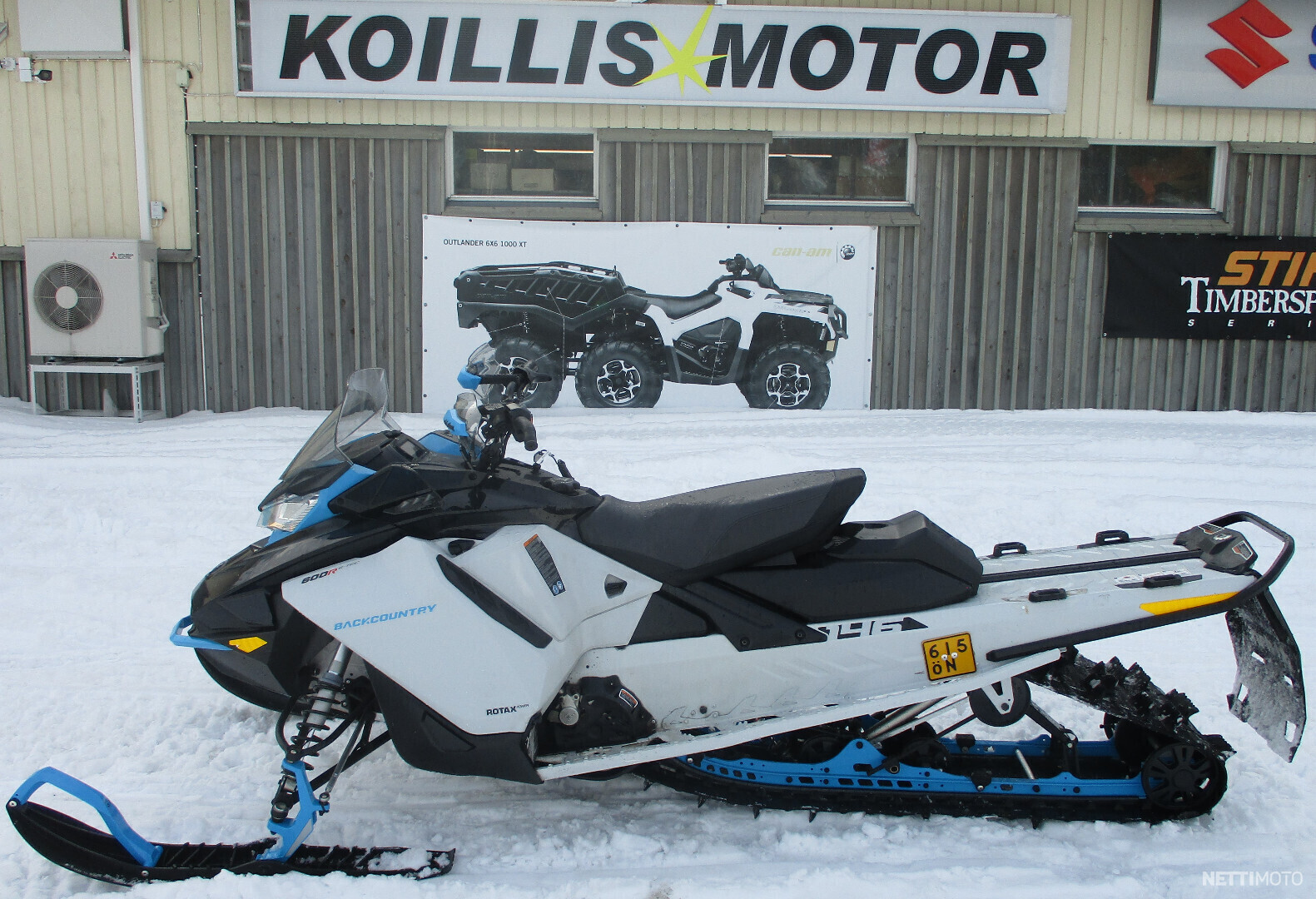 Moottorikelkka - Ski-Doo Backcountry