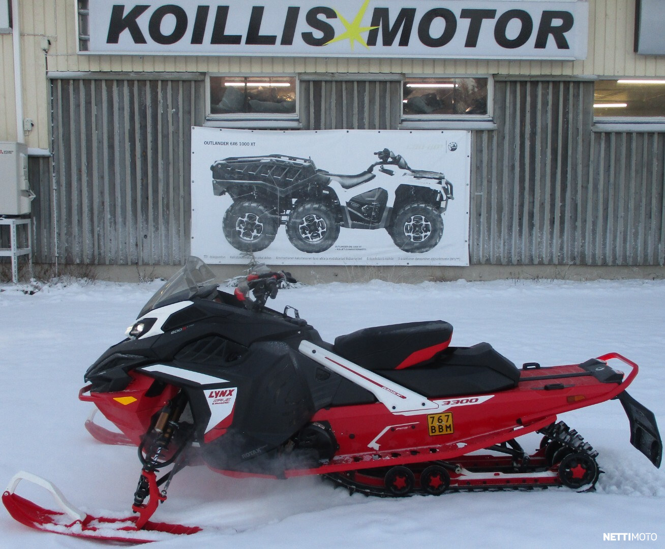 Moottorikelkka - Lynx Enduro